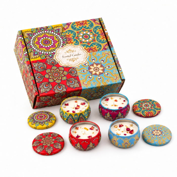 Set 4 Lumanari Parfumate, Nature Escape [7]