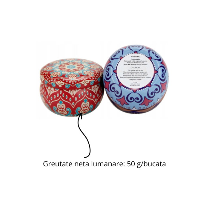 Set 4 Lumanari Parfumate, Oriental Harmony [13]