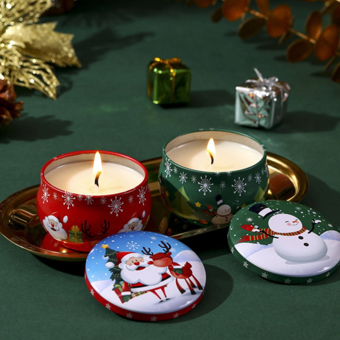 Set 4 Lumanari Parfumate, Winter Joy [3]