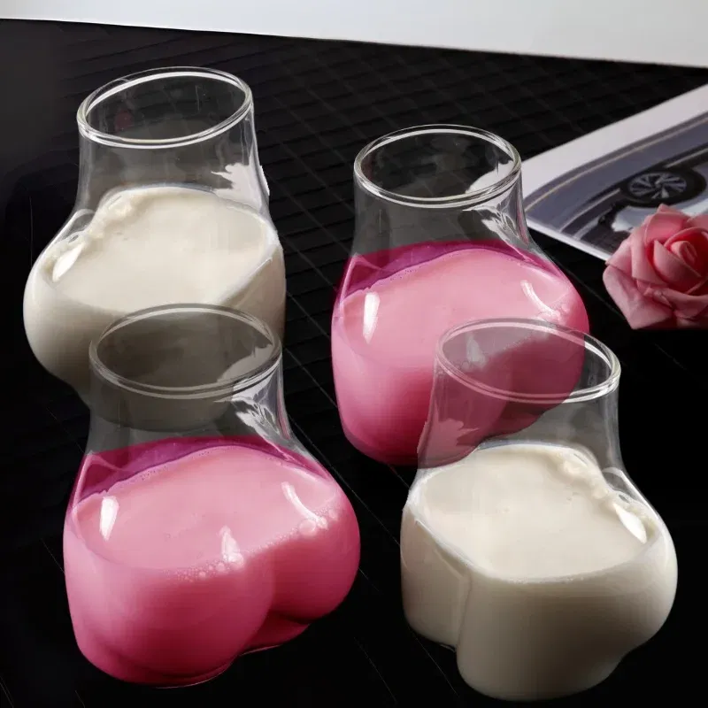 Set 4 pahare amuzante Butt [1]