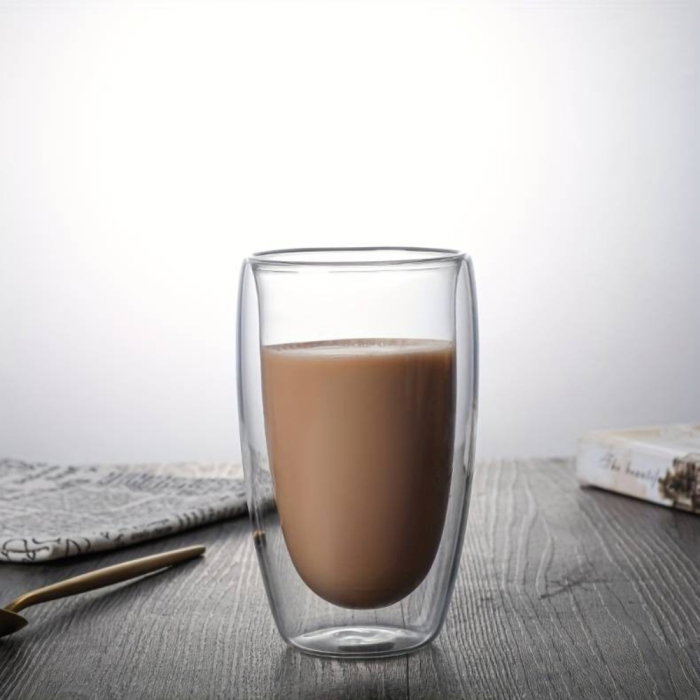 Set 4 Pahare Cafea cu Pereti Dubli 450 ml [3]