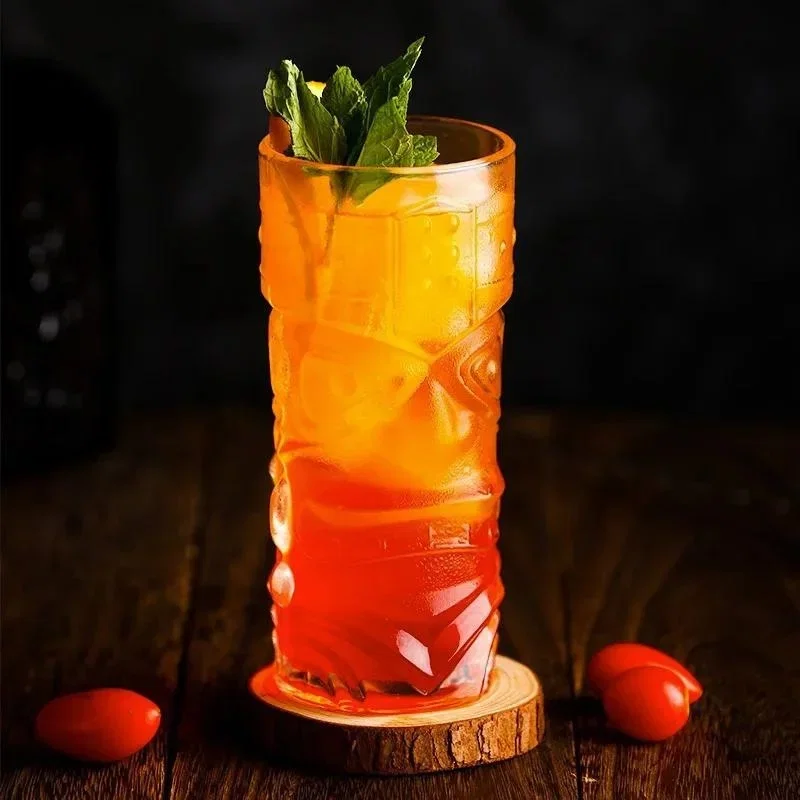 Set 4 pahare Cocktail Tiki [9]