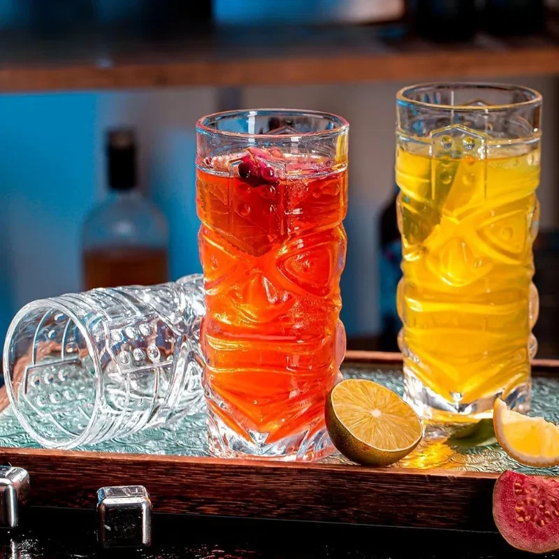Set 4 pahare Cocktail Tiki [11]