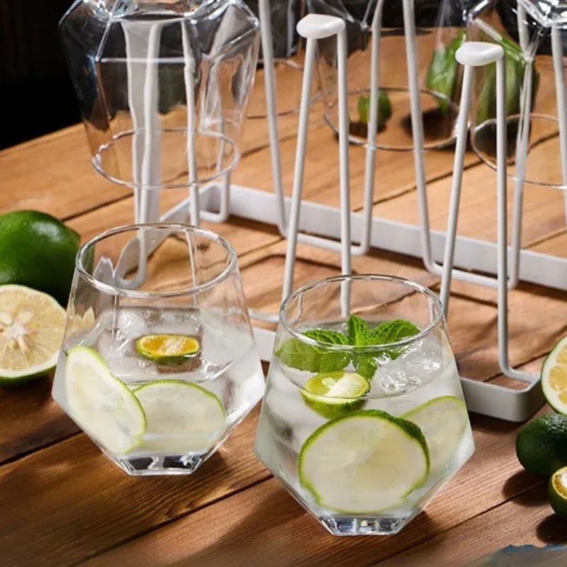 Set 4 Pahare whiskey design Diamant [3]