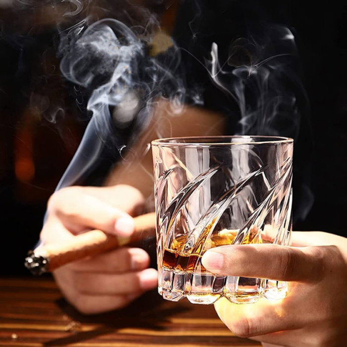 Set 4 Pahare whiskey Elegant [5]
