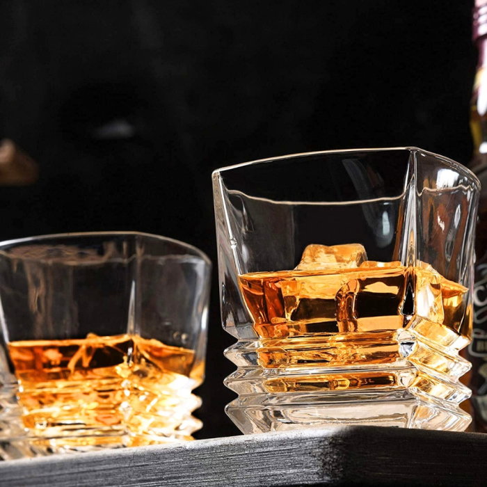 Set 4 Pahare whiskey Luxury Layers [3]