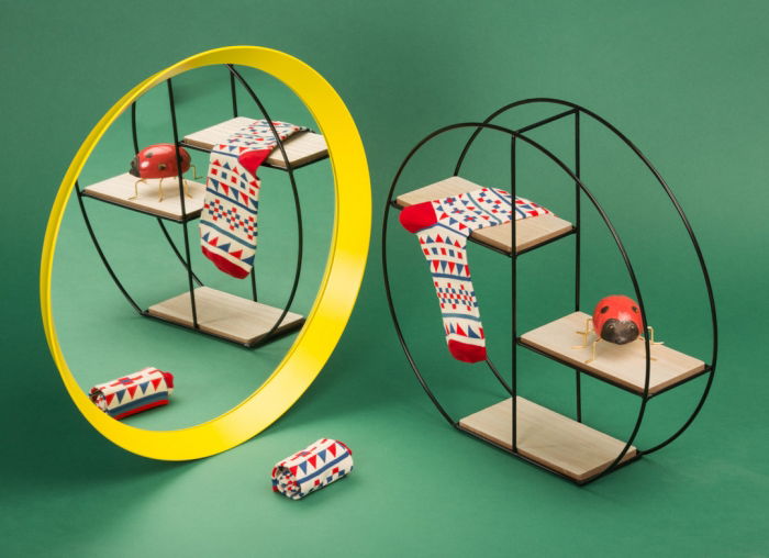 Set 4 perechi sosete colorate vesele [3]