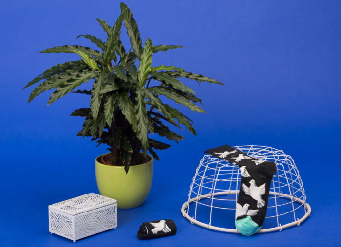 Set 5 perechi sosete colorate Artistice [5]