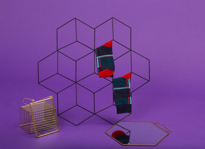 Set 5 perechi sosete colorate cu modele vesele [7]