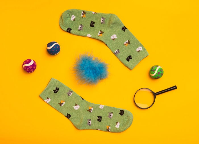 Set 5 perechi sosete colorate Pisici [5]