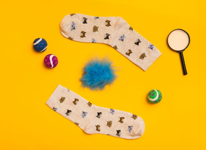 Set 5 perechi sosete colorate Pisici [3]