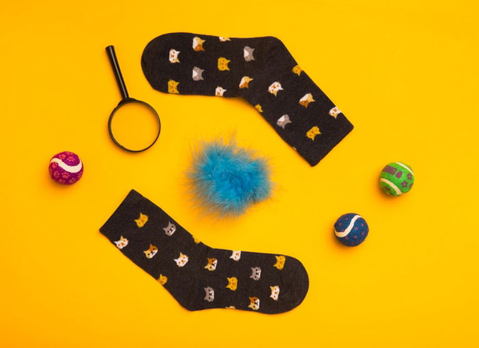 Set 5 perechi sosete colorate Pisici [6]