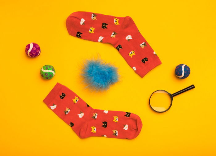 Set 5 perechi sosete colorate Pisici [7]