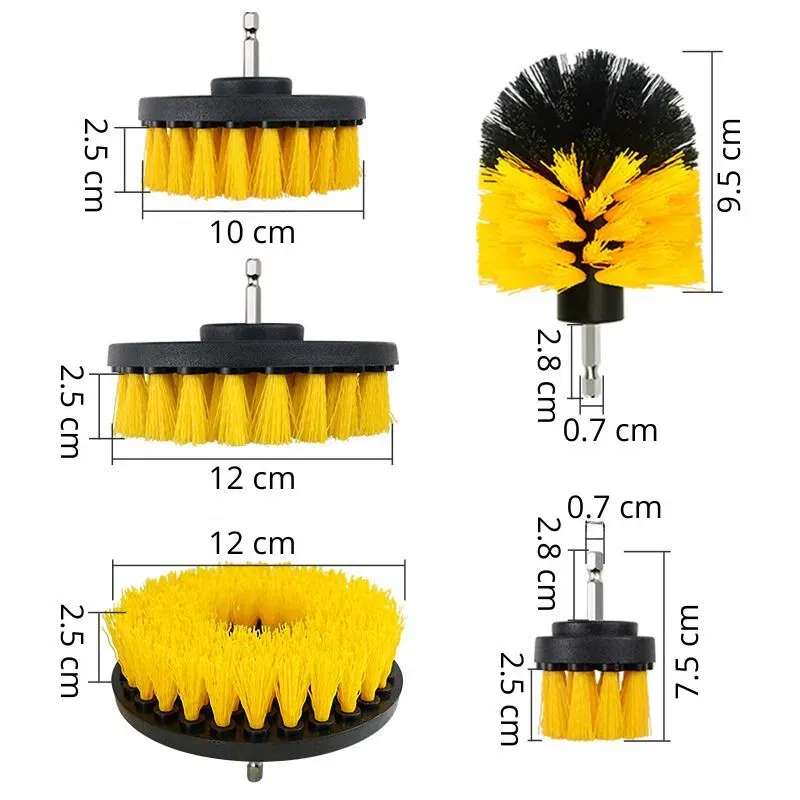 Set 5 Perii Curatare Atasabile pentru Bormasina [5]