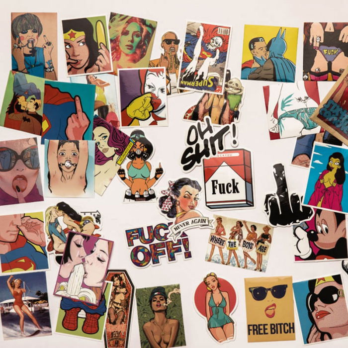 Set 52 stickere Perverse [1]