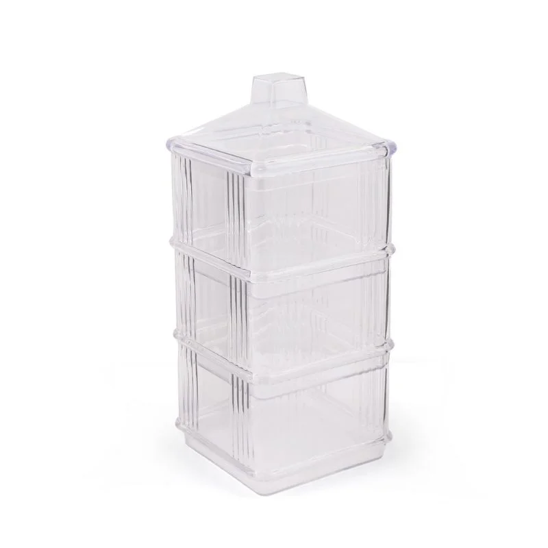 Set 6 cutii depozitare Transparent [2]