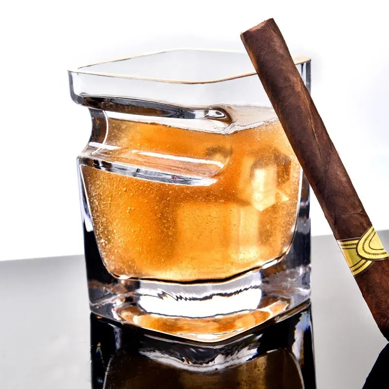 Set 6 pahare whiskey cu Suport Trabuc [11]