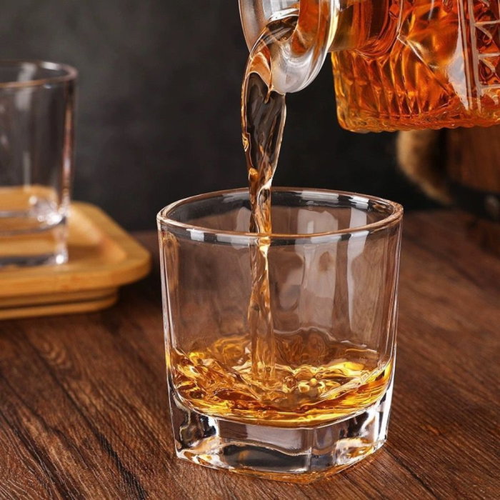 Set 6 Pahare whiskey Large Square [2]