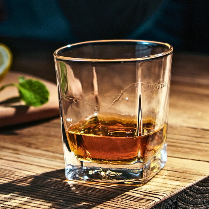 Set 6 Pahare whiskey Large Square [4]