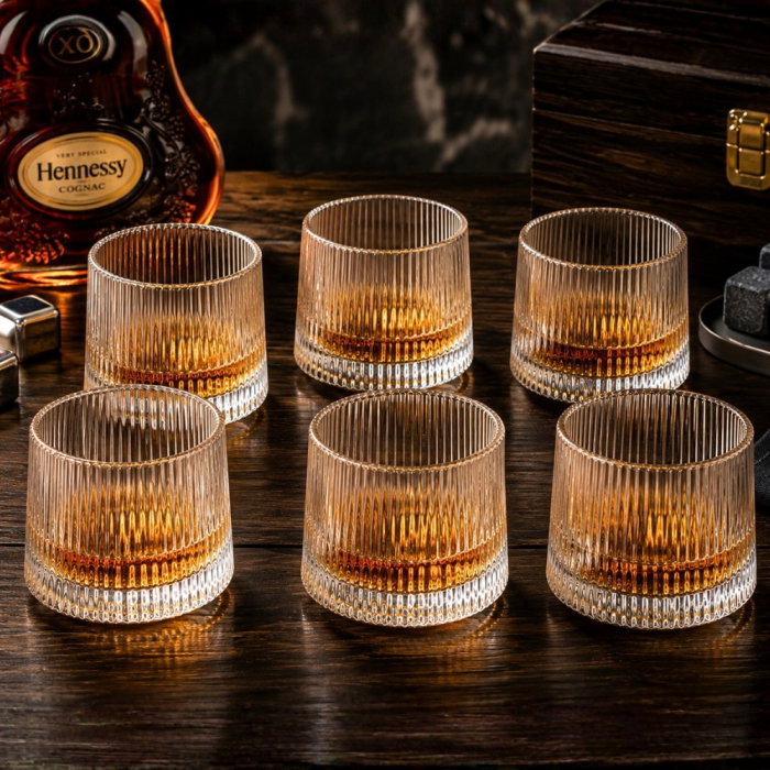 Set 6 Pahare whiskey Rotating Vertical [1]