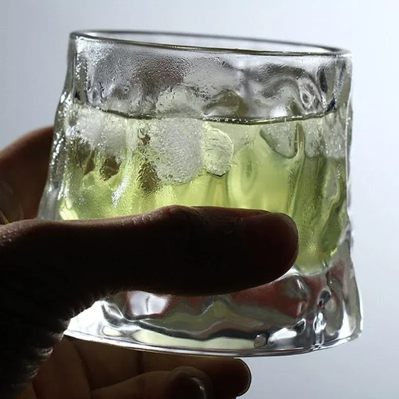 Set 6 Pahare whiskey Rotating Wavy [9]