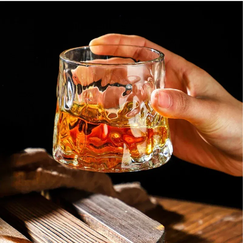 Set 6 Pahare whiskey Rotating Wavy [11]