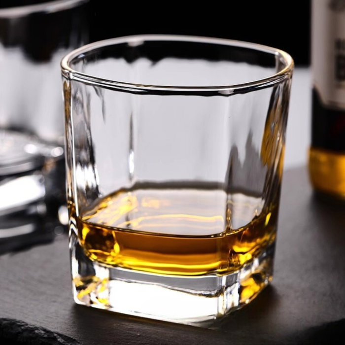Set 6 Pahare whiskey Small Square [5]