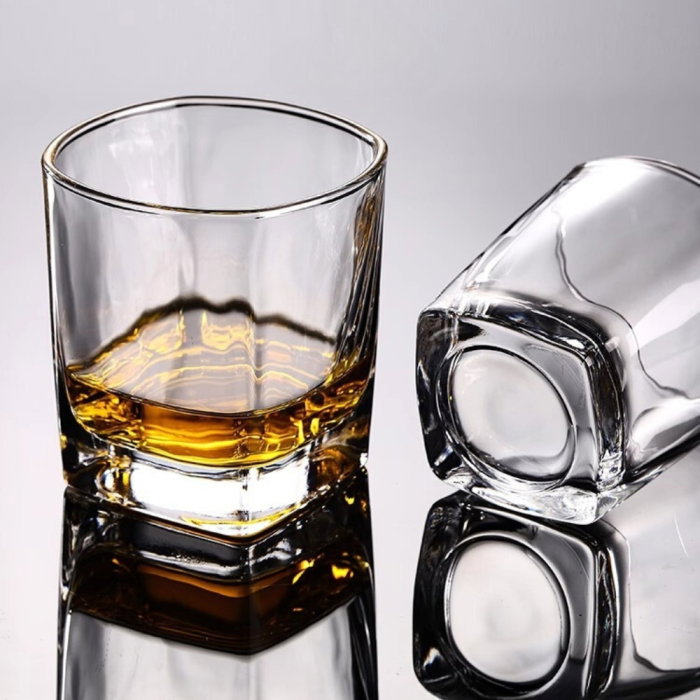 Set 6 Pahare whiskey Small Square [4]