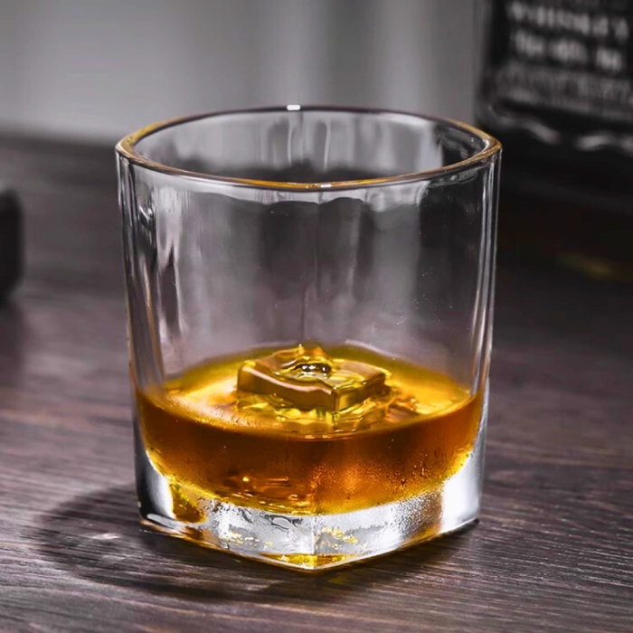Set 6 Pahare whiskey Small Square [3]