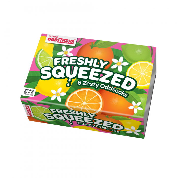 Set 6 sosete colorate Cocktail de citrice [6]