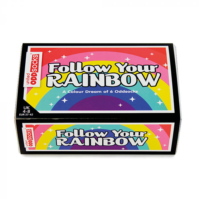 Set 6 sosete colorate Follow Your Rainbow [4]