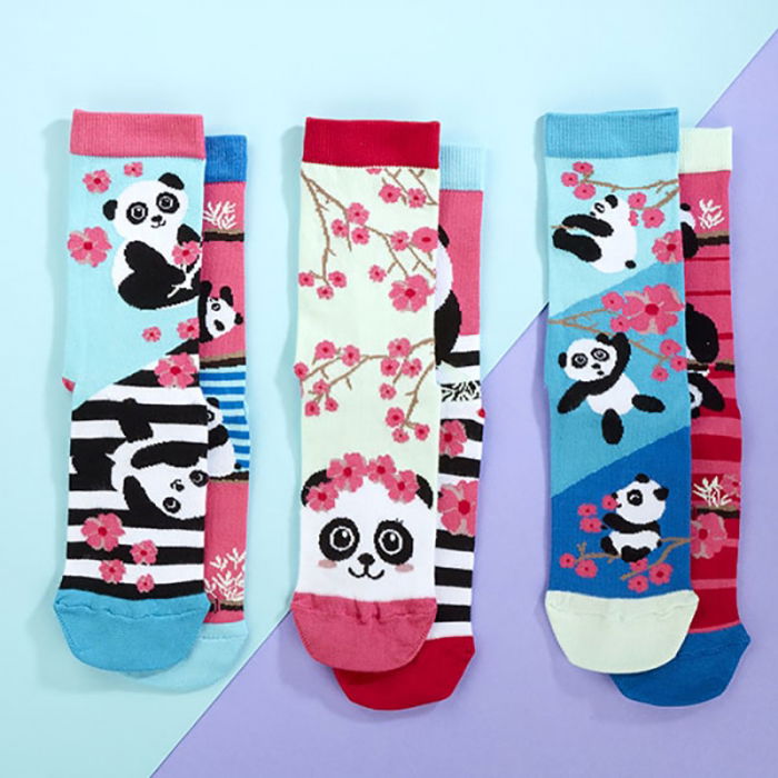 Set 6 sosete colorate Panda Bamboozle [3]