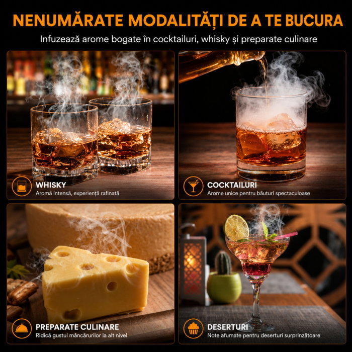 Set 8 Arome pentru Afumare Whisky [9]