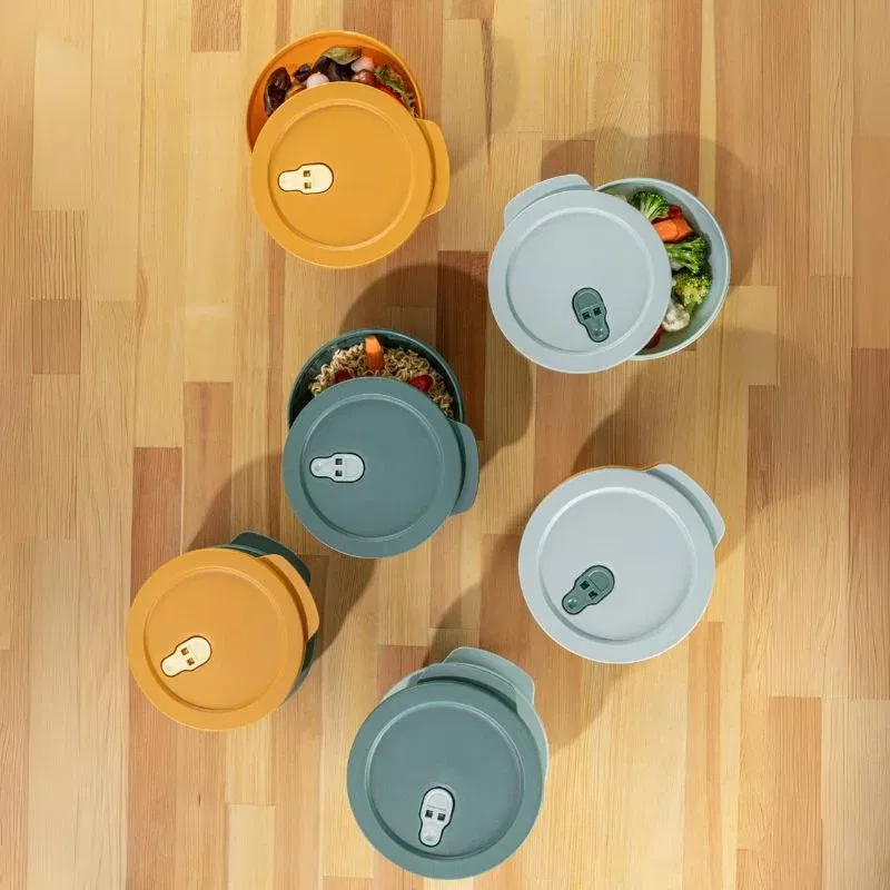 Set 9 cutii de depozitare Multicolor [1]