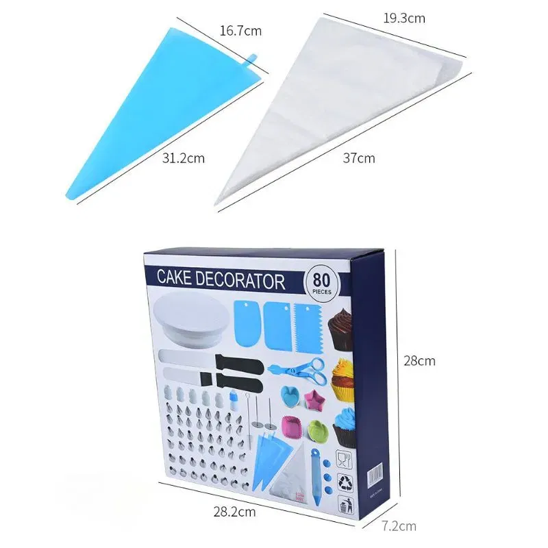 Set accesorii pentru patiserie 80 piese [7]