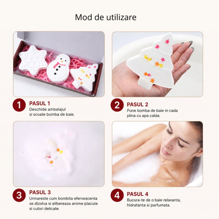 Set Cadou 3 Bombe de Baie, Poveste de Iarna [9]