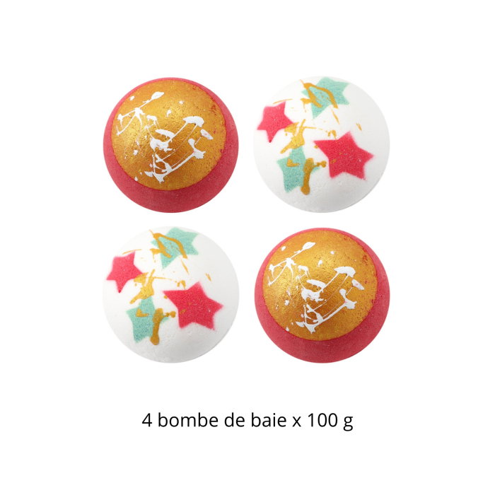 Set Cadou 4 Bombe de Baie, Rasfat de Craciun [8]