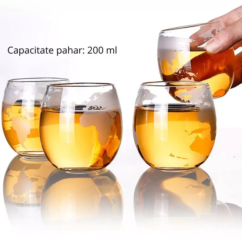 Set cadou 4 Pahare LUX Epique Glob [7]