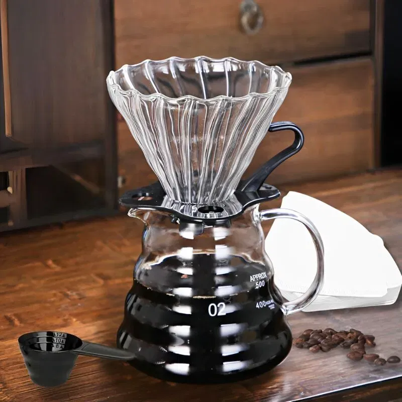 Set cadou 4 piese Cafeaua perfecta V60 [1]
