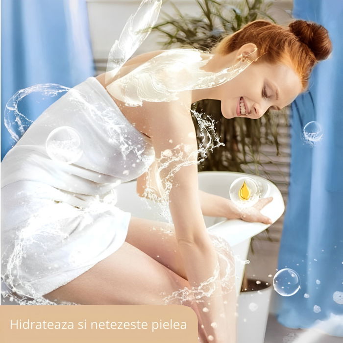 Set cadou 6 bombe de baie si petale naturale de trandafir [6]