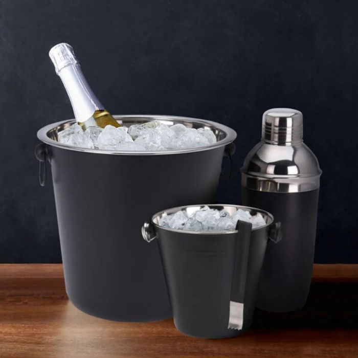 Set cadou Accesorii Bar Black Bartender, 4 piese [1]