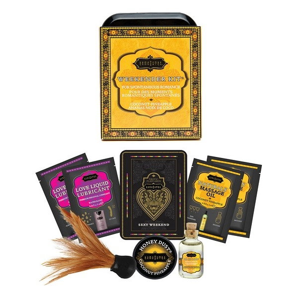 Set cadou afrodisiac Kama Sutra Cocos si ananas [2]