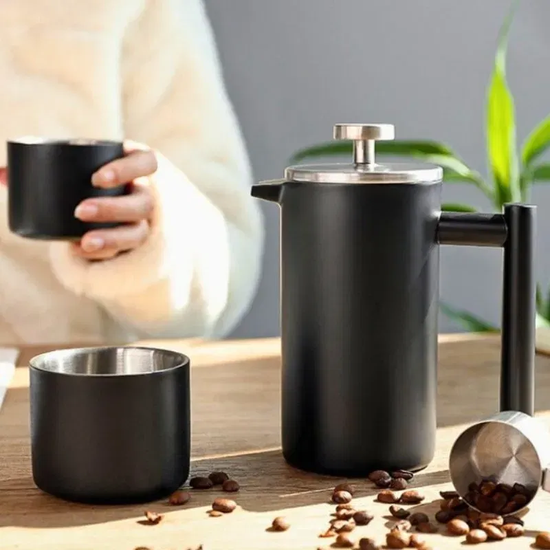 Set cadou Cafea cu Stil Infuzor si accesorii Black V60 [2]