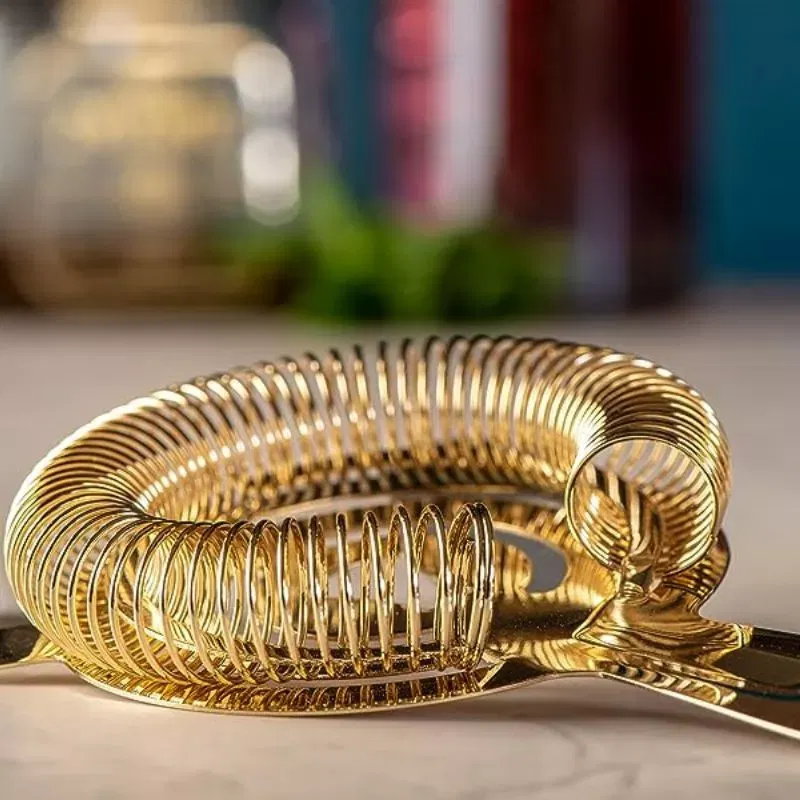 Set cadou Cocktail Shaker Mixology cu 11 accesorii 750ml Gold [17]