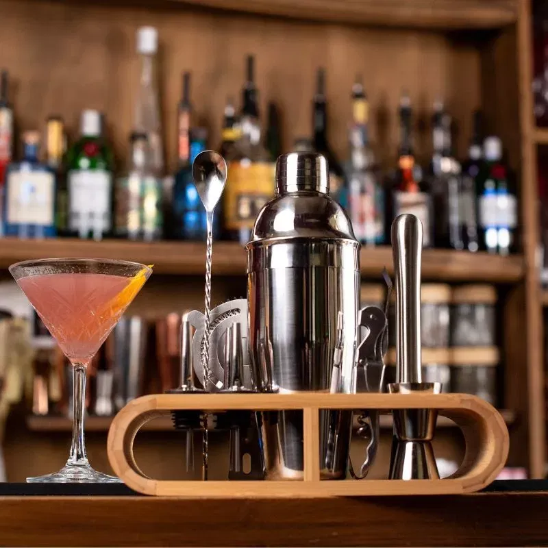 Set cadou Cocktail Shaker XL - cu 12 accesorii [6]