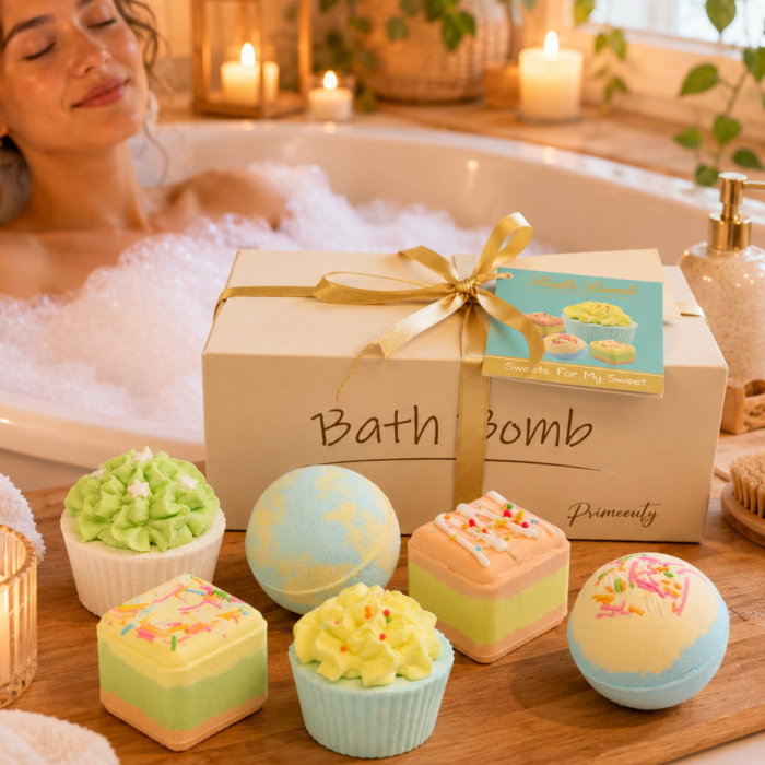 Set Cadou cu 6 Bombe de Baie, Fresh Bloom [1]