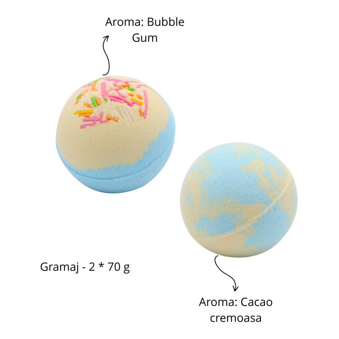Set Cadou cu 6 Bombe de Baie, Fresh Bloom [11]