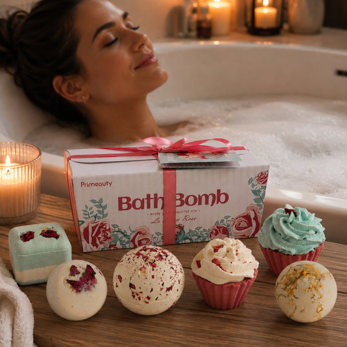 Set Cadou cu 6 Bombe de Baie, Fresh Escape [1]