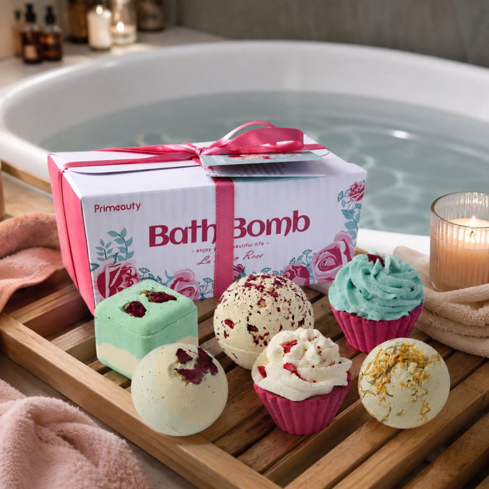 Set Cadou cu 6 Bombe de Baie, Fresh Escape [3]
