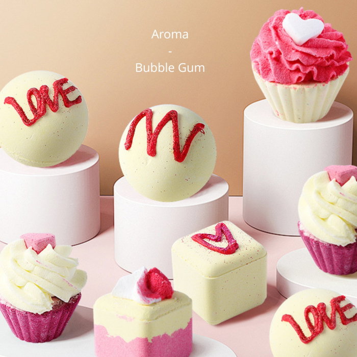 Set Cadou cu 6 Bombe de Baie, Love Edition [10]